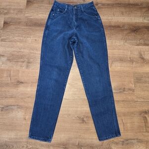 Vintage 90s Bonjour Classic High Rise Women's Jeans in Blue Size 11/12